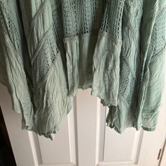 NWT Boho Embroidered Maxi Skirt - Picture 3 of 4